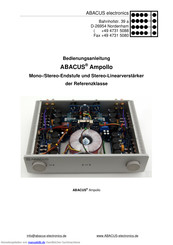 ABACUS Ampollo Bedienungsanleitung