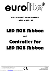EuroLite LED RGB Ribbon Bedienungsanleitung
