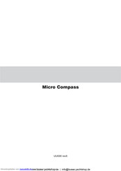 Tactik Micro Compass Kurzanleitung