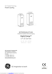GE Digital Energy LP 33 Series 80 kVA Betriebsanleitung