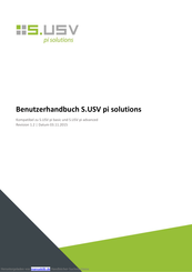 S.USV pi solutions Benutzerhandbuch