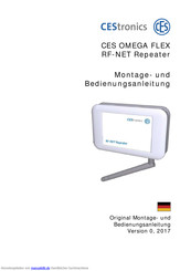 CEStronics OMEGA FLEX Montageanleitung Und Bedienungsanleitung