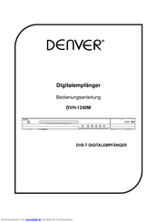 Denver DVH-1240M Bedienungsanleitung