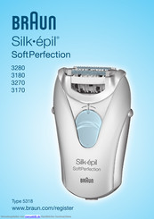 Braun Silk Epil SoftPerfection 3170 Gebrauchsanweisung