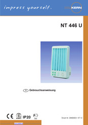 Dr. Kern NT 446 U Gebrauchsanweisung