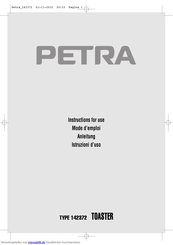 Petra 142372 Anleitung