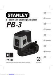 Stanley PB-3 Bedienungsanleitung