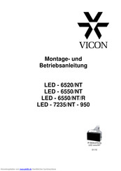 Vicon LED - 6550/NT Betriebsanleitung