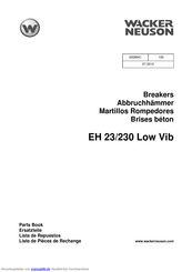 Wacker Neuson EH 23/230 Low Vib Bedienungsanleitung