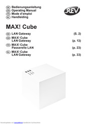 REV MAX! Cube Bedienungsanleitung