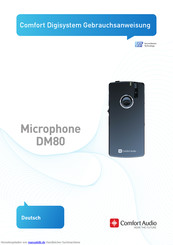 ComfortAudio DM80 Gebrauchsanweisung