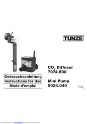 Tunze 7074.500 Gebrauchsanleitung