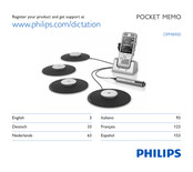 Philips Pocket Memo DPM8900 Handbuch