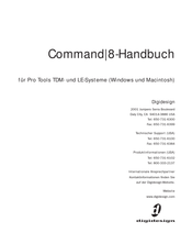 DigiDesign Command 8 Handbuch