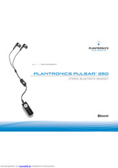 Plantronics PULSAR 260 Benutzerhandbuch