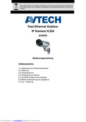 Avtech H.264 AVN252 Bedienungsanleitung