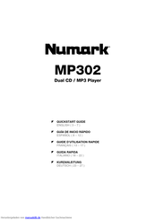 Numark MP302 Kurzanleitung