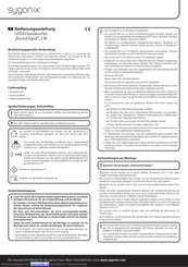Sygonix Round Egna 7W Bedienungsanleitung