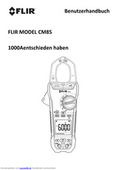 FLIR CM85 Benutzerhandbuch