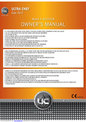 Ultra chef UC335SB Benutzerhandbuch