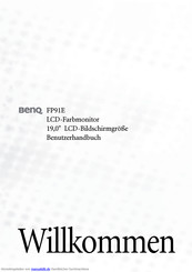 BenQ FP937s Benutzerhandbuch