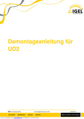 Igel UD2 Montageanleitung