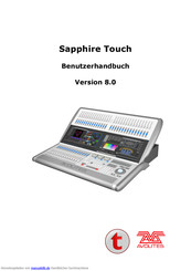 Avolites Sapphire Touch Benutzerhandbuch