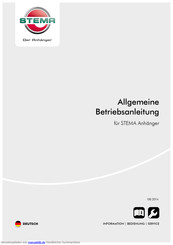stema SH O2-2 Betriebsanleitung