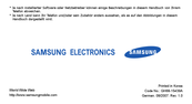 Samsung SGH-E950 Bedienungsanleitung