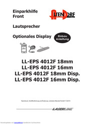 LaserLine LL-EPS 4012F 18mm Anleitung
