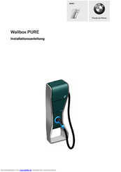 BMW Wallbox PureT2 Installationsanleitung