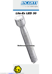 Ecom Instruments Lite-Ex LED 30 Bedienungsanleitung