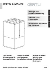 OERTLI LINH 10TE Gebrauchsanweisung