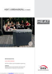 DKB HEAT 4 50 MBAR Bedienungsanleitung