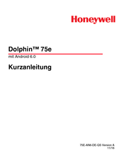 Honeywell Dolphin 75e Kurzanleitung