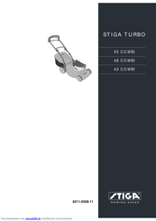 Stiga Turbo 55 Combi Bedienungsanleitung