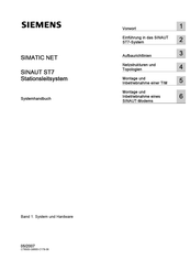 Siemens SINAUT ST7 Handbuch