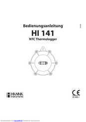 Hanna Instruments HI 141 B (H) Bedienungsanleitung