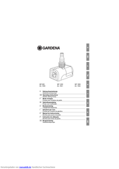 Gardena WP 600 Gebrauchsanweisung