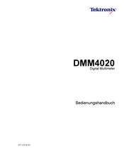Tektronix DMM4020 Bedienungshandbuch