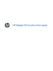 HP Deskjet 3510 Anleitung
