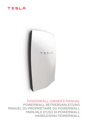Tesla Powerwall Betriebsanleitung