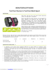 TomTom TomTom Runner Benutzerleitfaden