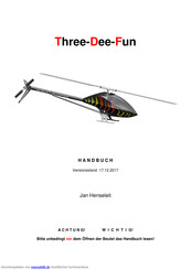 Henseleit Three-Dee-Fun Handbuch