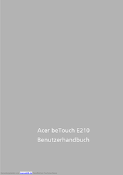 Acer E210 Benutzerhandbuch