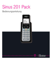 T-Home Sinus 201 Pack Bedienungsanleitung
