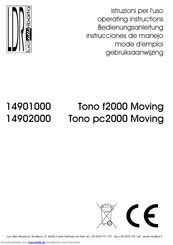 LDR 14901000 Tono f2000 Moving Bedienungsanleitung