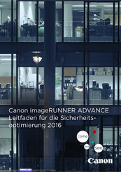 Canon imageRUNNER ADVANCE Handbuch