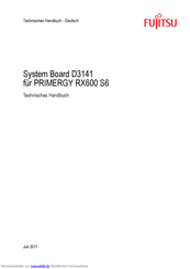 Fujitsu D3141 Technisches Handbuch