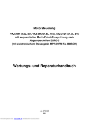 Vaz VAZ-2112 Reparaturhandbuch
